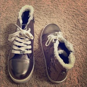 Michael Kors Irving Metallic Shoes